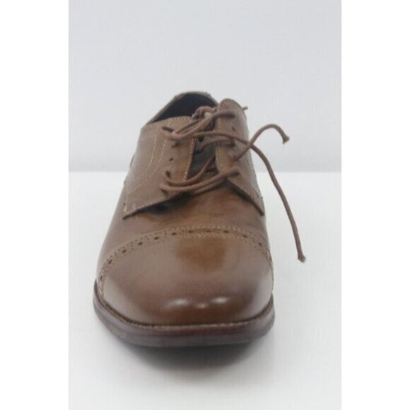 Rockport Men Shoes Style Purpose Cap Toe Oxford M77066 Leather Brown Sz 9.5 W - Picture 10 of 16